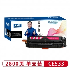 人人印 CE533洋红粉盒 适用HP CM2320N/2320FXI/2320NF/CP2020 ／2025/2025DN/CP2025N/2025/T M451等