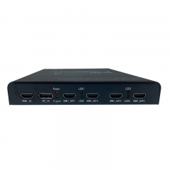 比特视讯 HDMI-DP 4K高清升级版点对点不拉伸不变形多屏扩展仪
