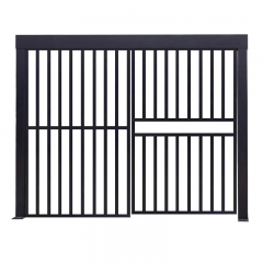 恩博 工厂供应学校栅栏平移门闸小区人脸刷卡智能通道门闸平移门禁系统 NBO-XM603-WG